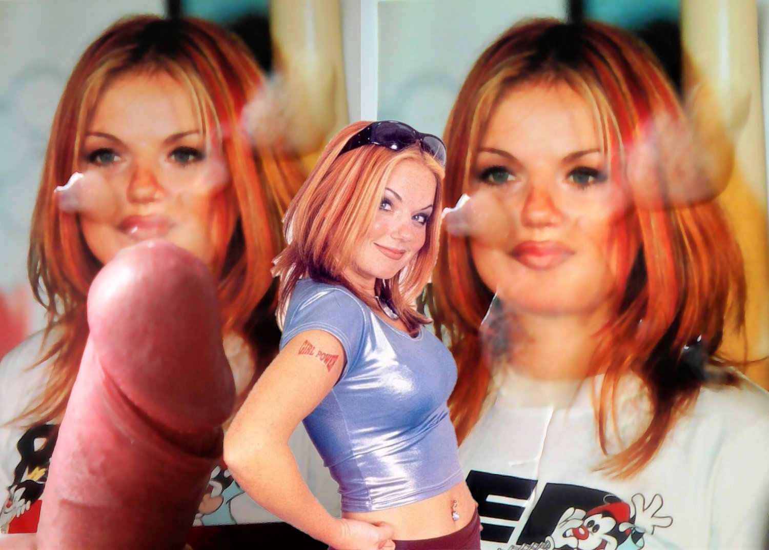 geri halliwell busty hairy redhead celeb pics,tribute #7z1A87Mu